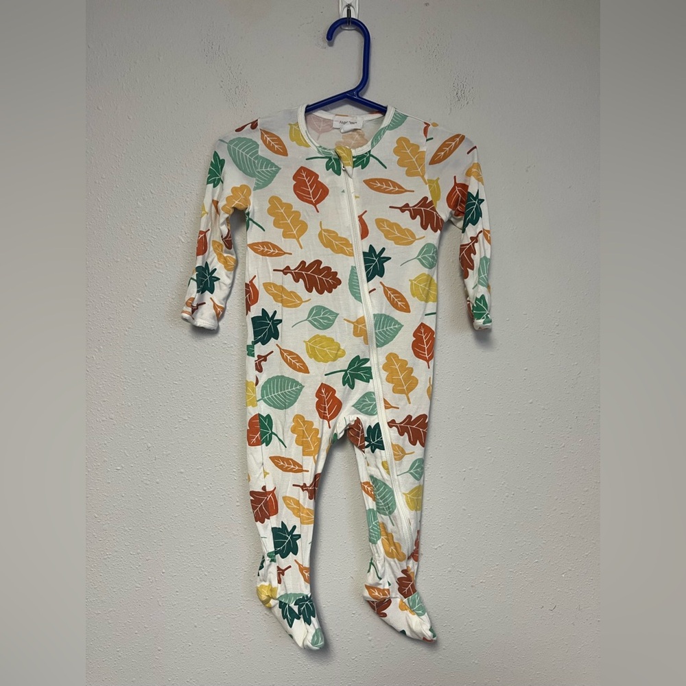 Bamboo Zippy Fall Leaves Size 6-9M